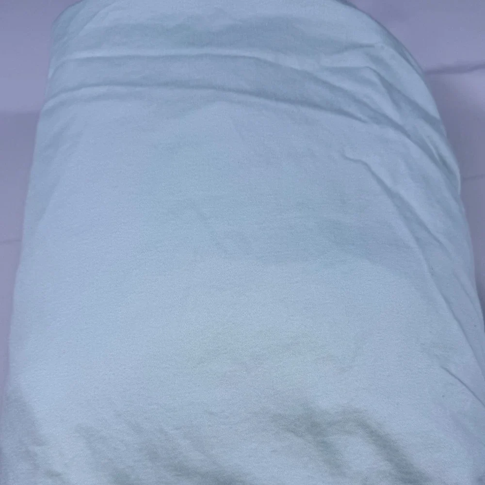 Margaritaville Aqua Blue 100% Cotton Fitted Sheet HSN Exclusive Solid Pastel
